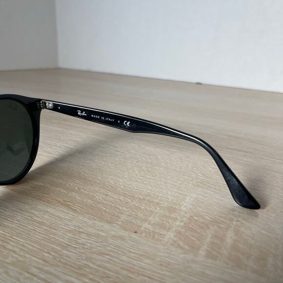 Ray-Ban RB2180 601/71 Sunglasses Round Black READ FRAMES ONLY 49-21 Italy - Picture 7 of 11